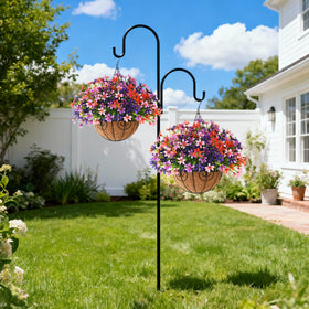 INQCMY waterproof silk petals endure rain and sun
