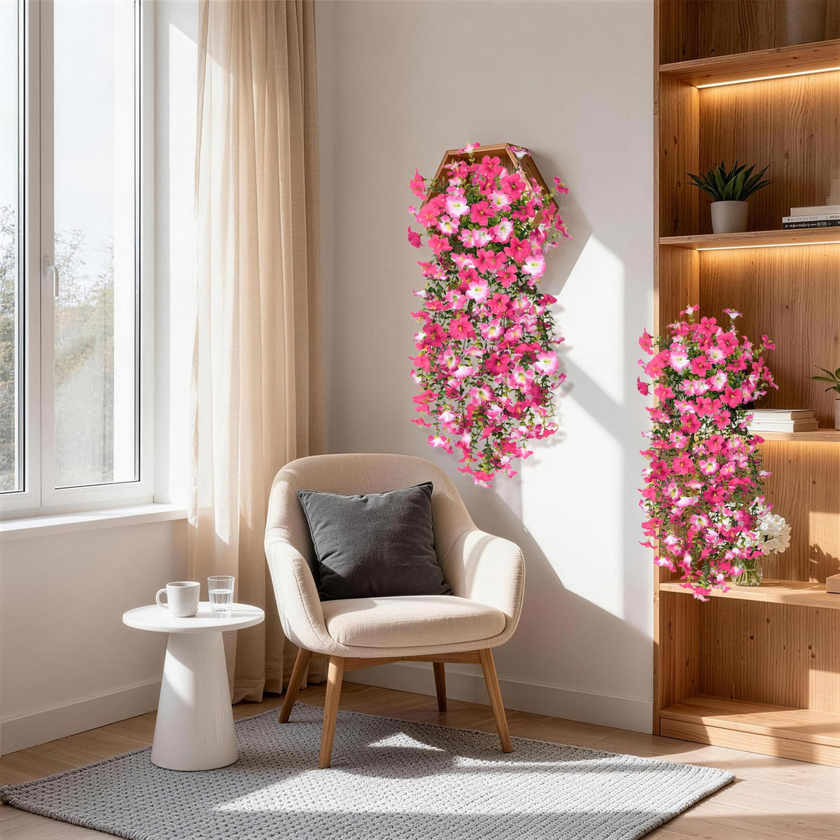 INQCMY weatherproof garden decor suitable for pathways and entryways.