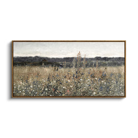 InSimSea Flower Meadow Landscape canvas for bright, inviting living rooms.