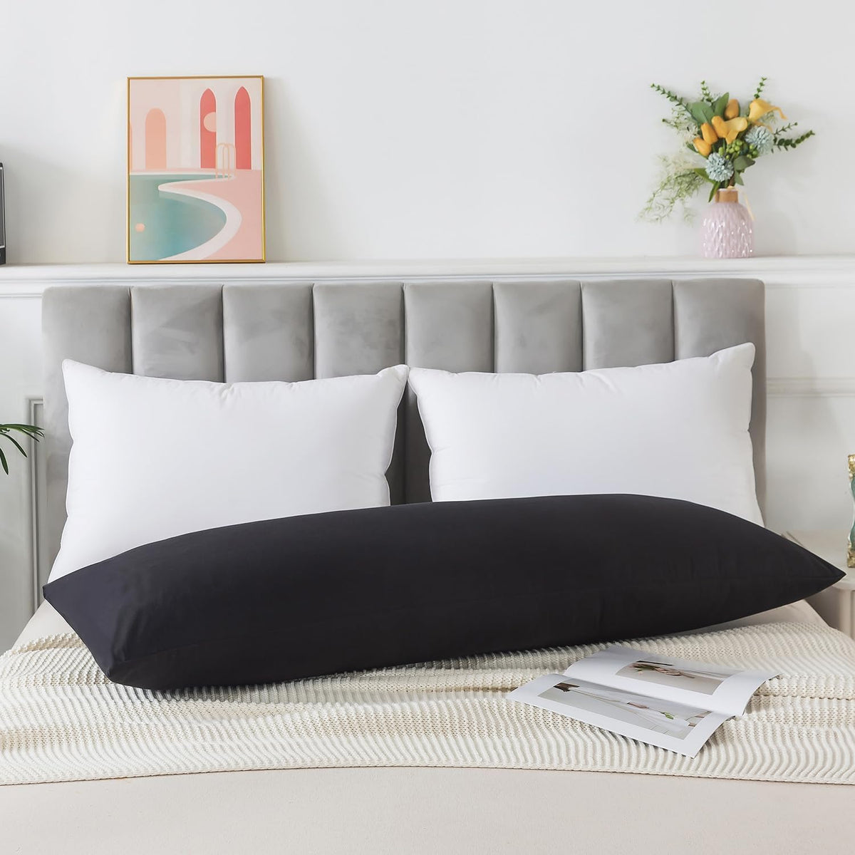 INSPIRE CRAFTER vacuum-packed packaging protects memory foam during shipping.