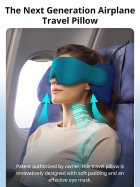 Inspireyes 3D eye mask blocks light without pressure for deep rest