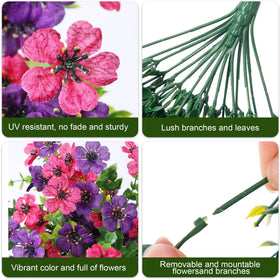 INSPRING UV-resistant outdoor flowers that look natural year-round for garden styling.