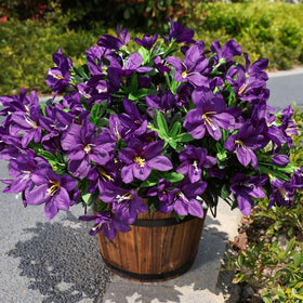 INSPRING azalea garden accents ready for patios and balconies all year.
