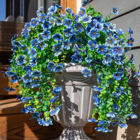 INSPRING balcony garden accent that enhances yard and porch with natural-looking color.