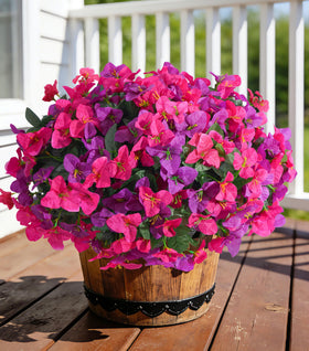 INSPRING bougainvillea bundles closeup show vivid outdoor color.