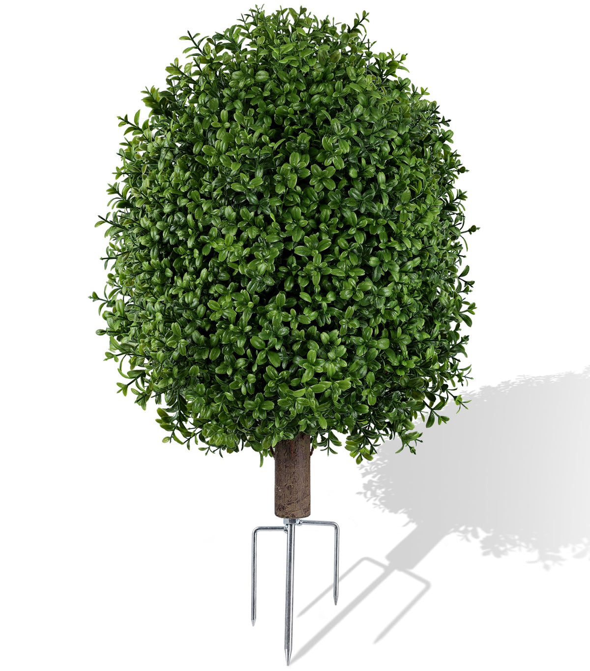 INSPRING boxwood topiary 27in outdoor with spike for porch