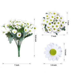 INSPRING daisy living room table decor white enhances everyday ambiance.