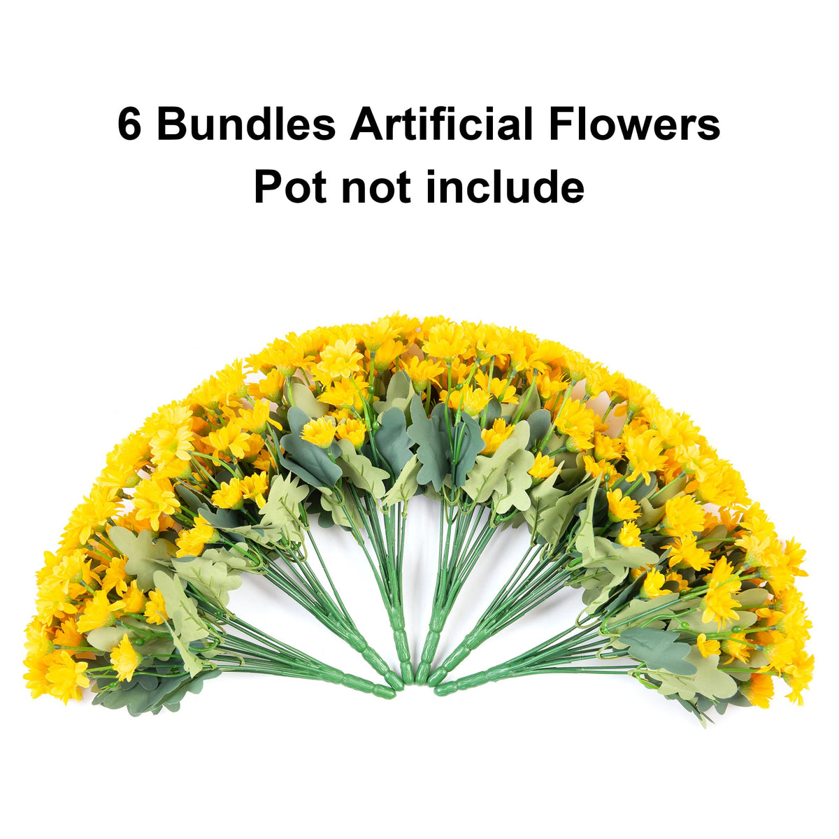 INSPRING UV protective faux flowers retain color outdoors year-round