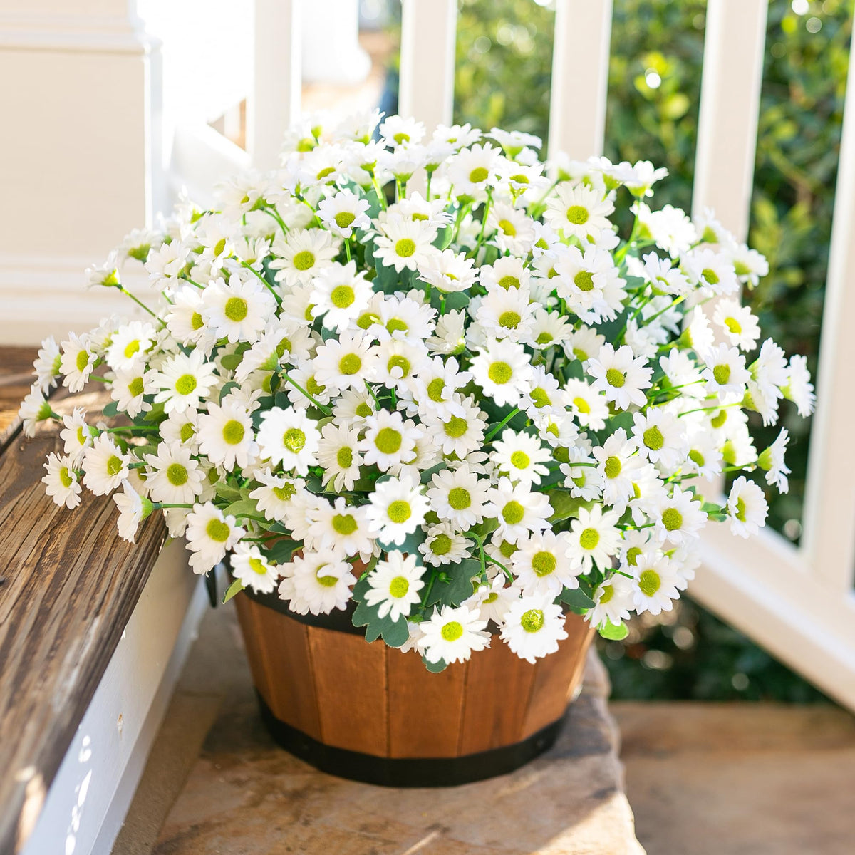 INSPRING daisy six-bundles packaging white ready to place.