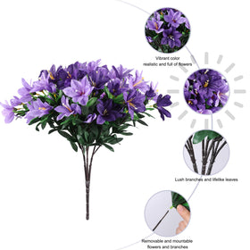 INSPRING durable faux flowers stems for flexible arrangements