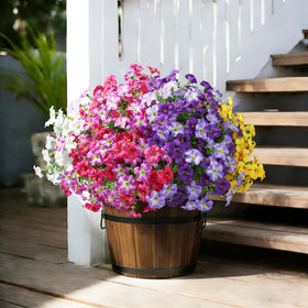 INSPRING easy-care floral bundles perfect for cafes and residential decks.