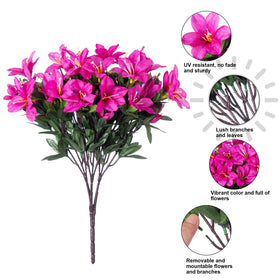 INSPRING easy setup azalea arrangement saves time when decorating entrances