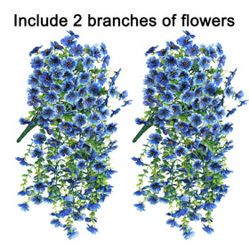 INSPRING faux outdoor flowers UV resistant for long-lasting color on balconies and patios.