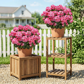 INSPRING realistic fake flowers brighten homes indoors and outdoors without daily upkeep.