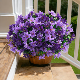 INSPRING outdoor garden decor setup for patio and yard