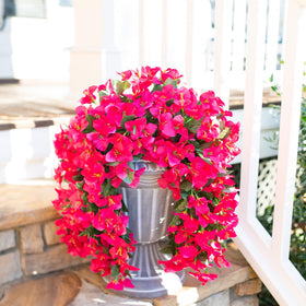 INSPRING outdoor UV resistant bougainvillea silk flowers stay vibrant in sun