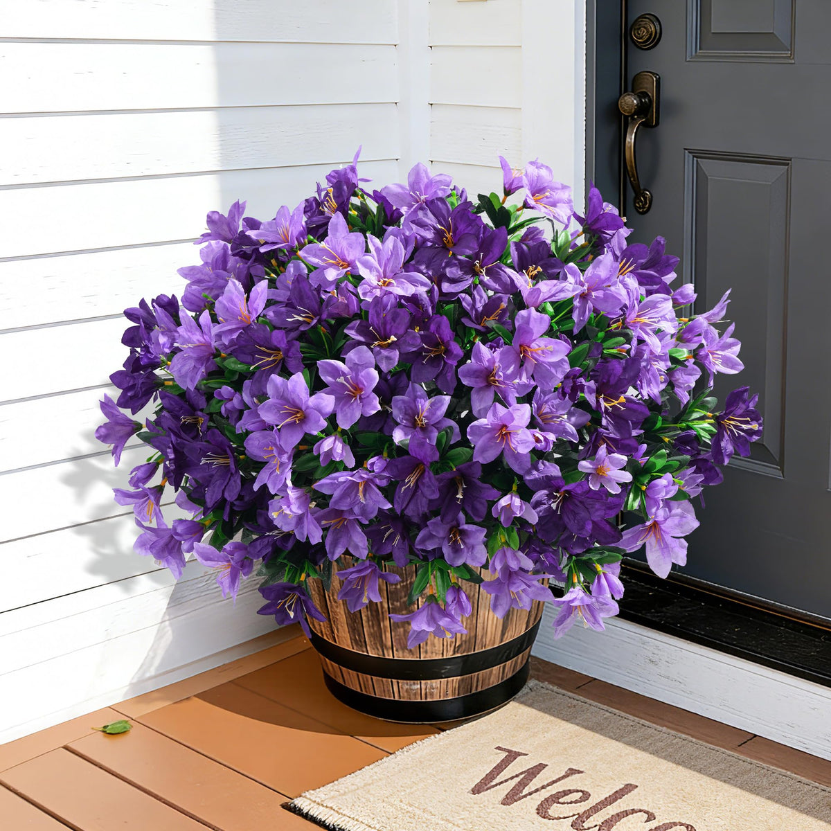 INSPRING realistic azalea branch for lush outdoor displays