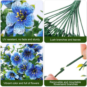 INSPRING realistic daisy trailing vines outdoors create year-round charm for porches.