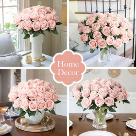 INSPRING realistic rose bouquet for wedding décor and bridal bouquets.