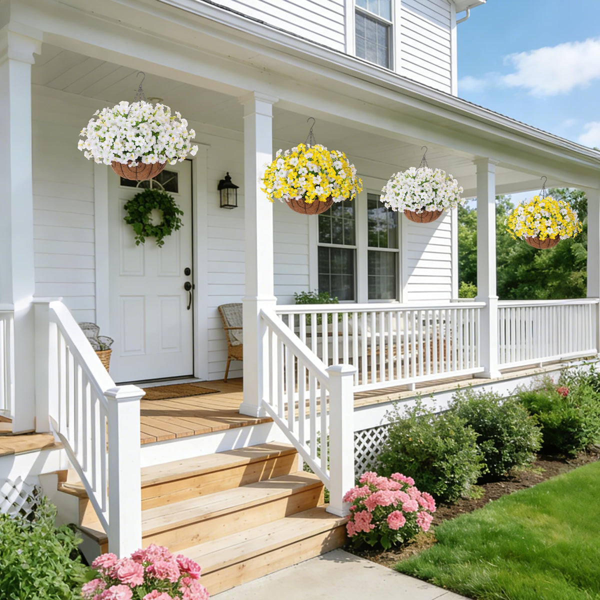INSPRING UV-resistant materials ensure long-lasting outdoor color in sun-exposed spaces.