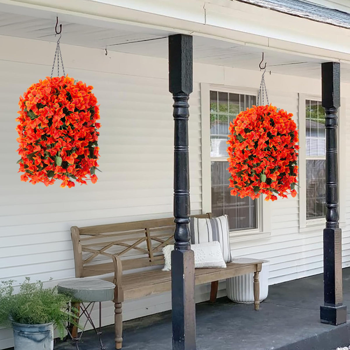INSPRING UV-resistant bougainvillea blooms stay vibrant outdoors.