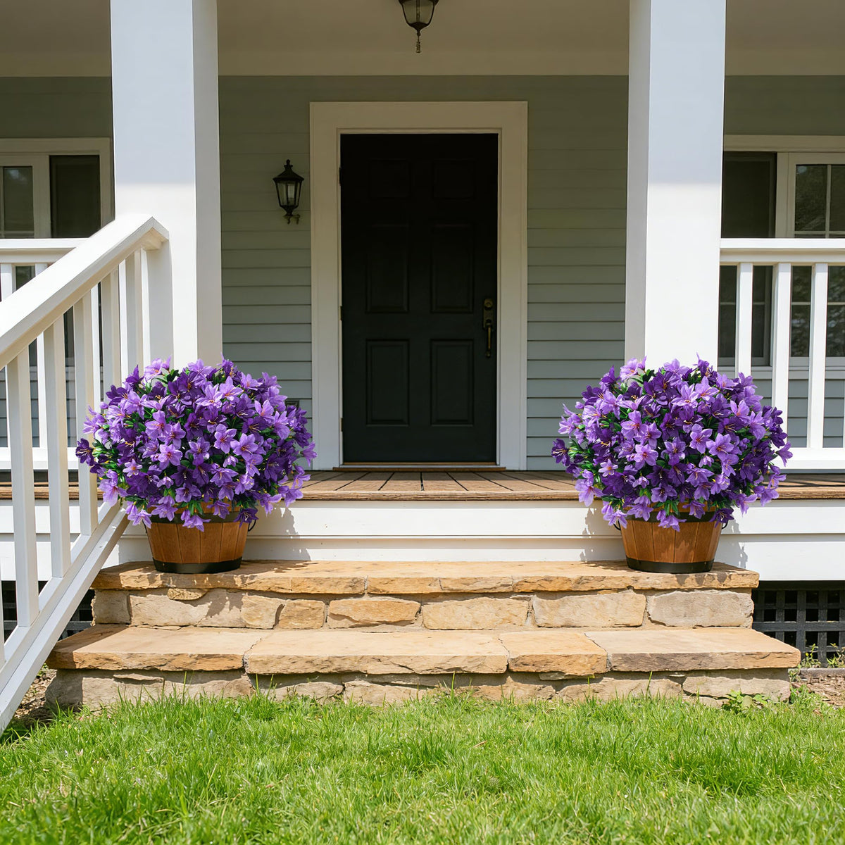 INSPRING waterproof fake flowers designed for all weather