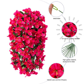 INSPRING weatherproof hanging plant adds year-round color to porch
