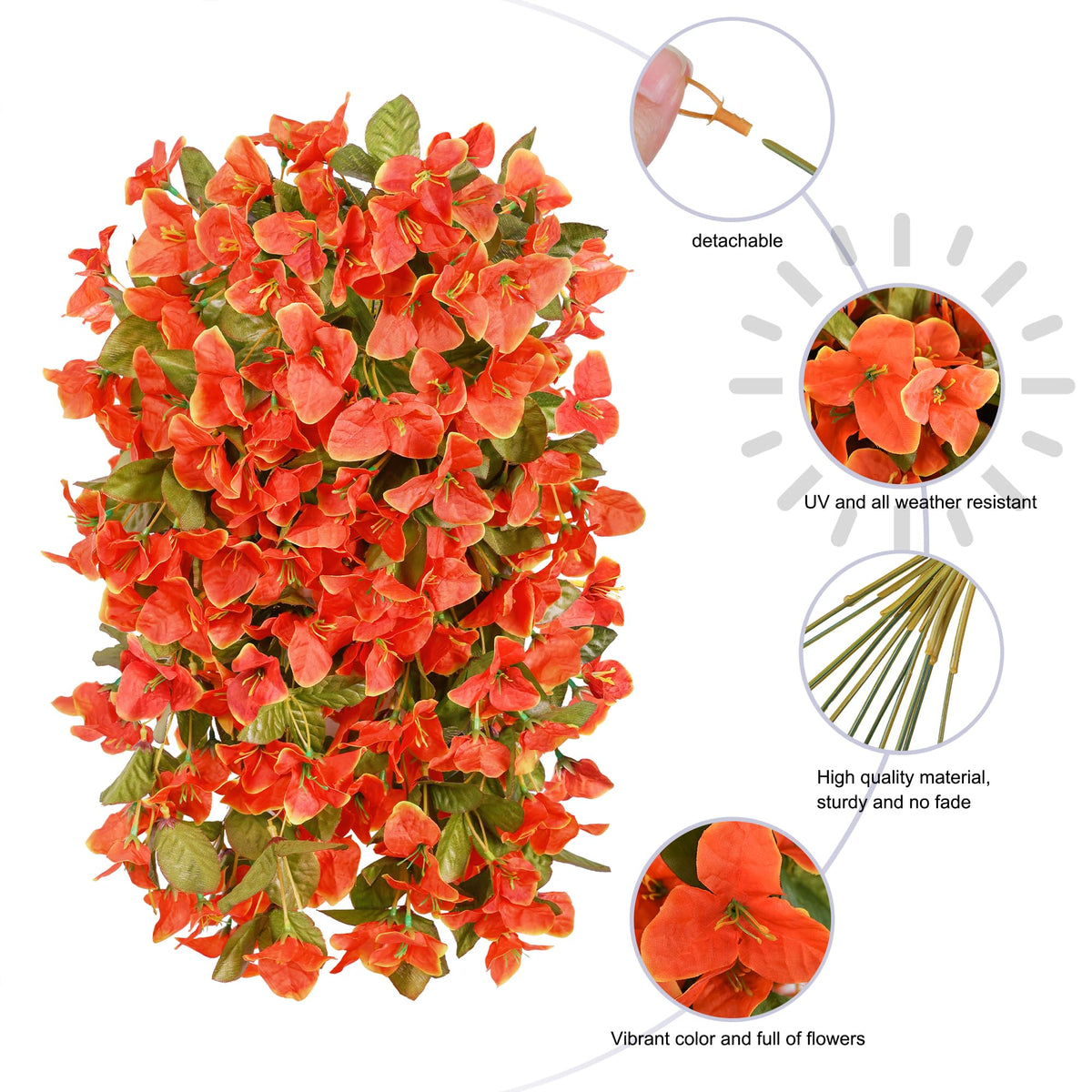 INSPRING window box accents brighten outdoor spaces year-round.