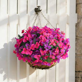 INSPRING yard or front door display adds year-round color.
