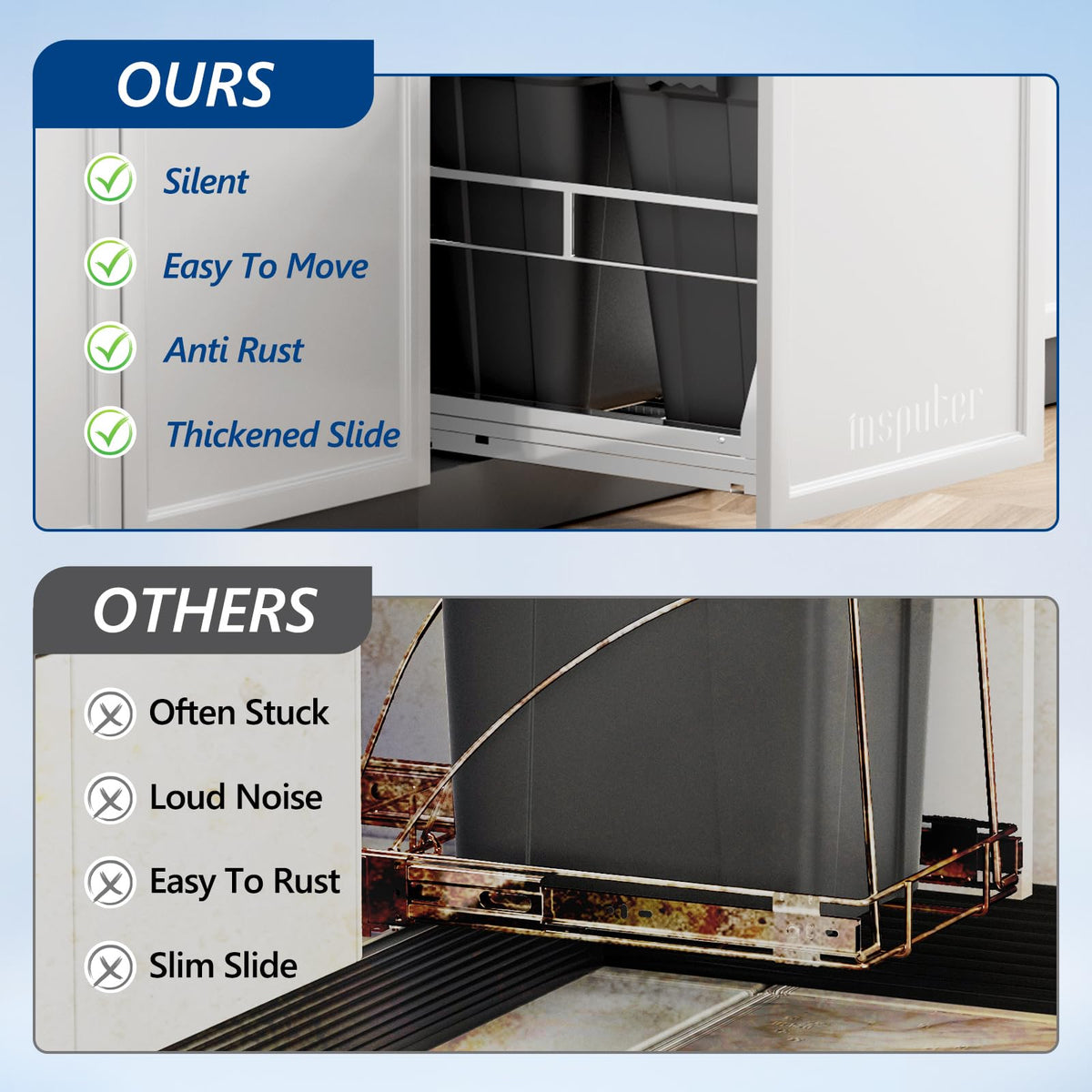 Insputer easy installation with included guides and video