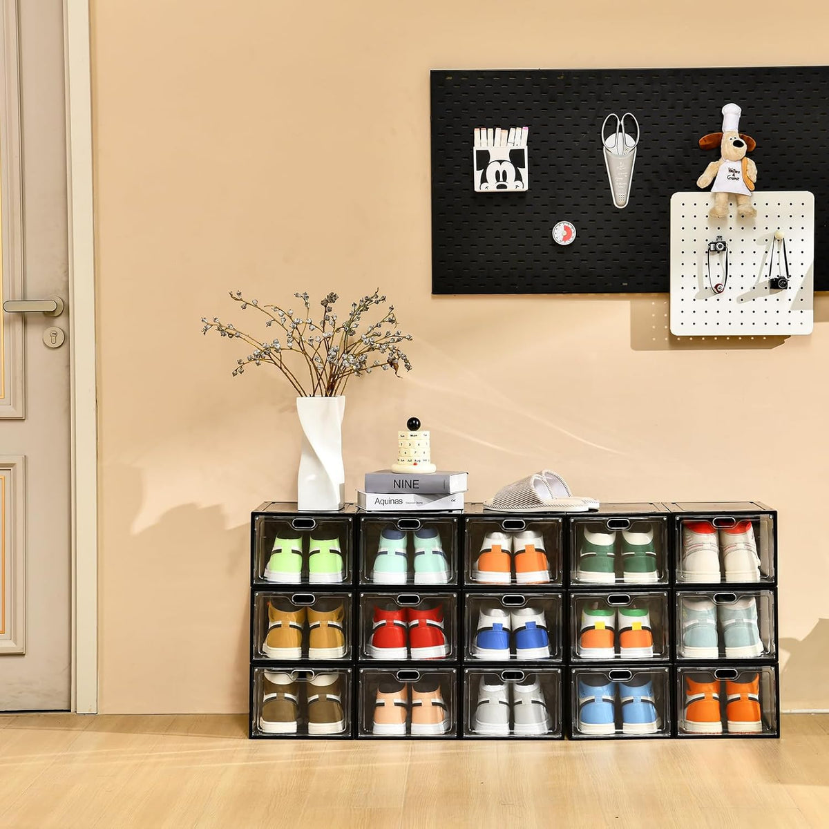 INSTY versatile organizer fits closet, desk, and bathroom for decluttered spaces.