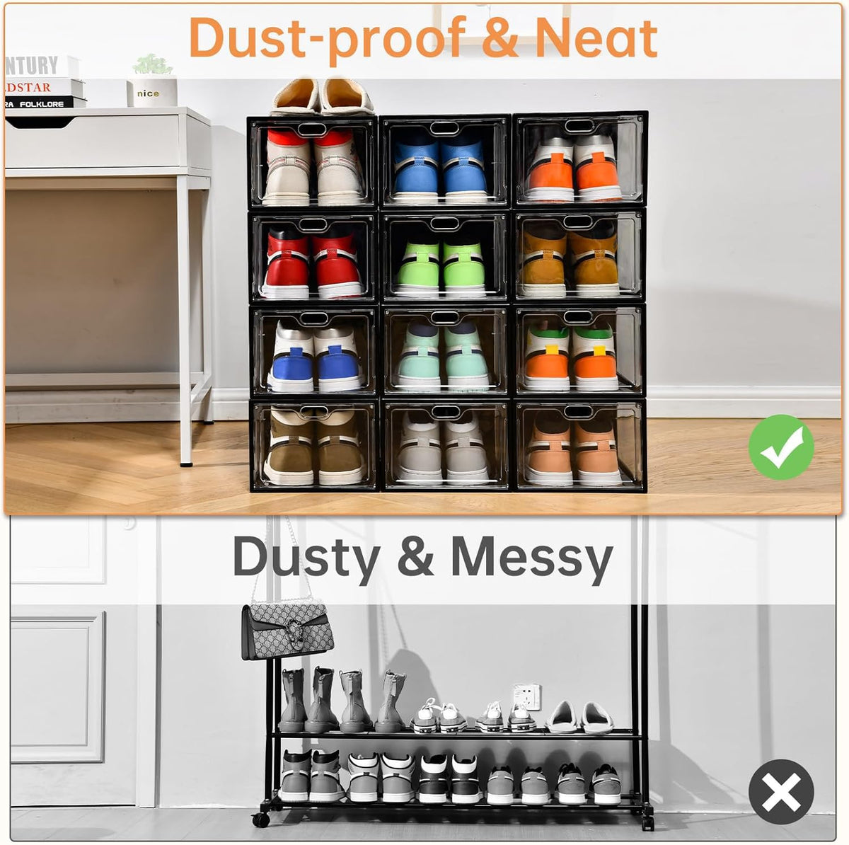 INSTY easy-assembly components let you set up quickly and confidently.