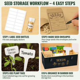 Intarsio seed box in green color option complements garden decor.
