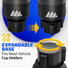 Integral Hydro Expander two-step installation offers quick, tool-free fitting.