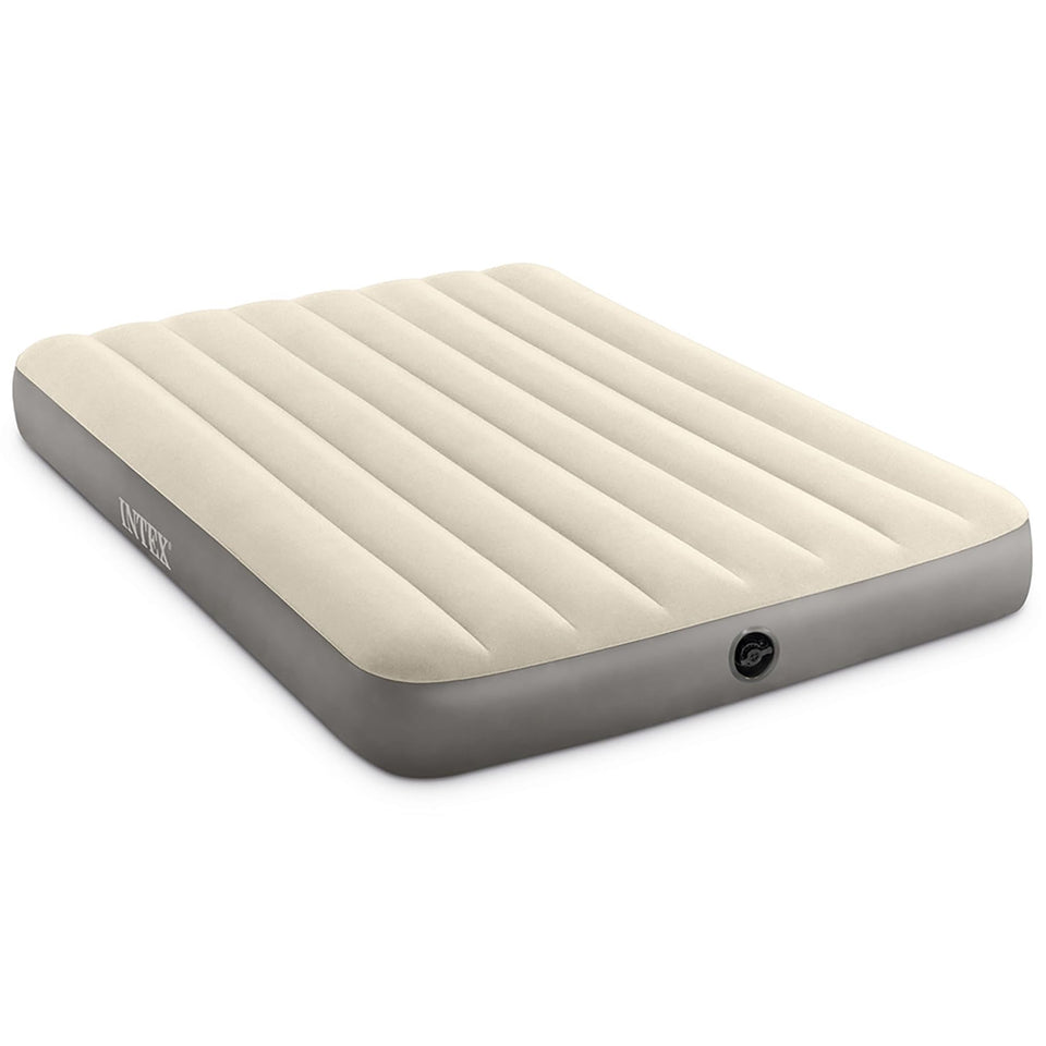 Intex 64102E fiber-tech beam construction provides enhanced comfort and stability for nightly use