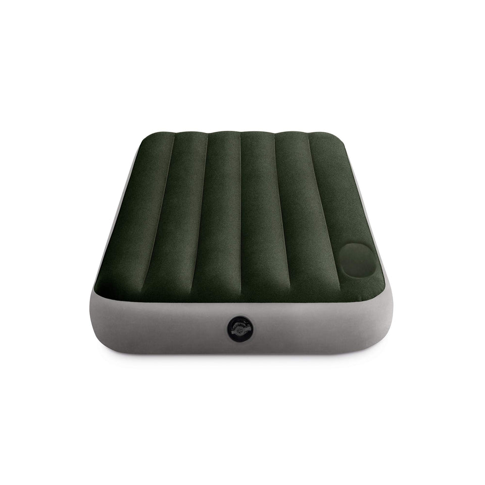 Intex Dura-Beam Downy air mattress surface for comfortable sleeping outdoors