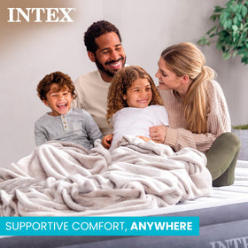 Intex Dura-Beam edge construction supports sleepers without sagging.