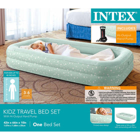 Intex Kids Travel Bed is ideal for sleepovers and camping trips on the go