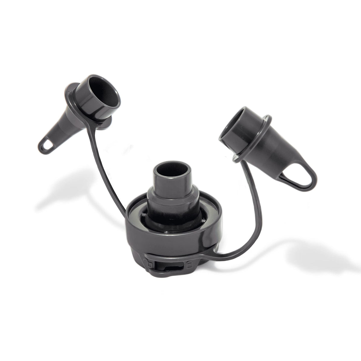 Intex Quick Fill plugged into a 120V outlet for indoor use