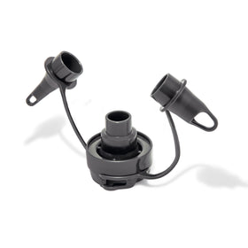 Intex Quick Fill plugged into a 120V outlet for indoor use