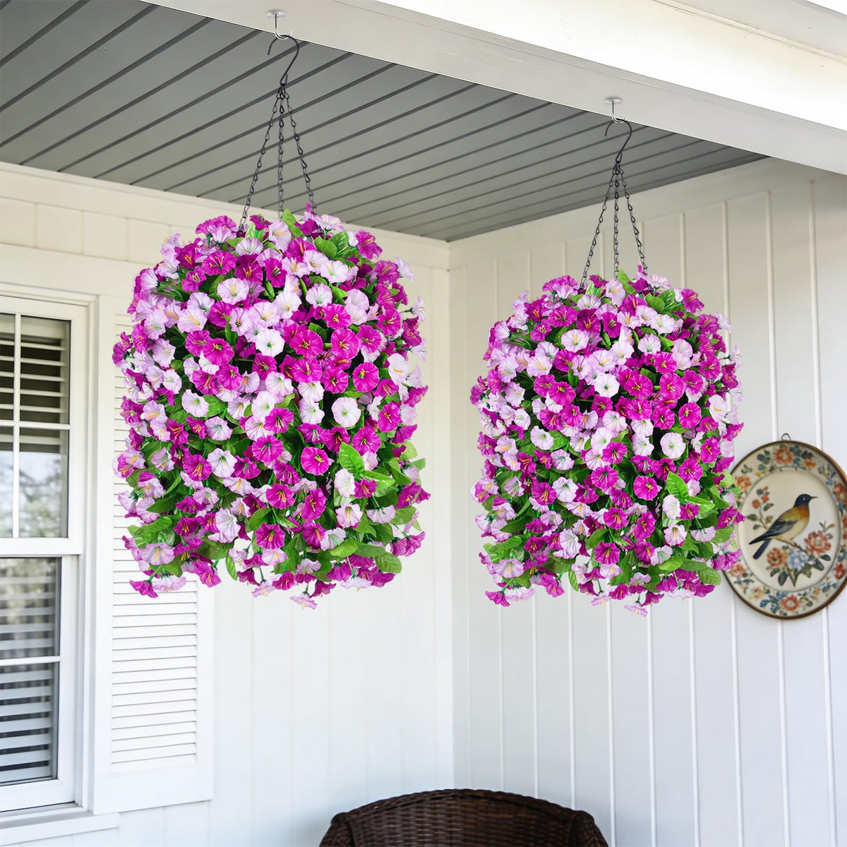 INXUGAO full display demonstrates 16x16x25 inch size for balcony spaces