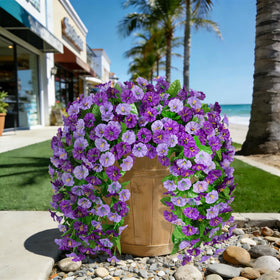 Weather-ready design stands up to sun and rain over time.