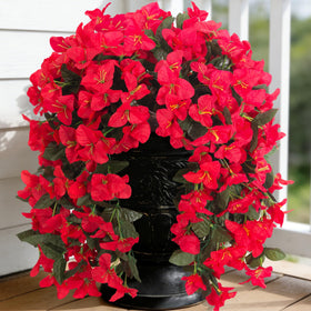 INXUGAO bougainvillea 2-pack trailing vines for outdoor decor with UV resistance