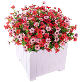 INXUGAO daisy-eucalyptus bundles offer a natural outdoor look with low maintenance.
