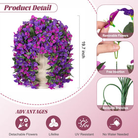 INXUGAO outdoor bougainvillea vines UV-resistant and weather-ready.
