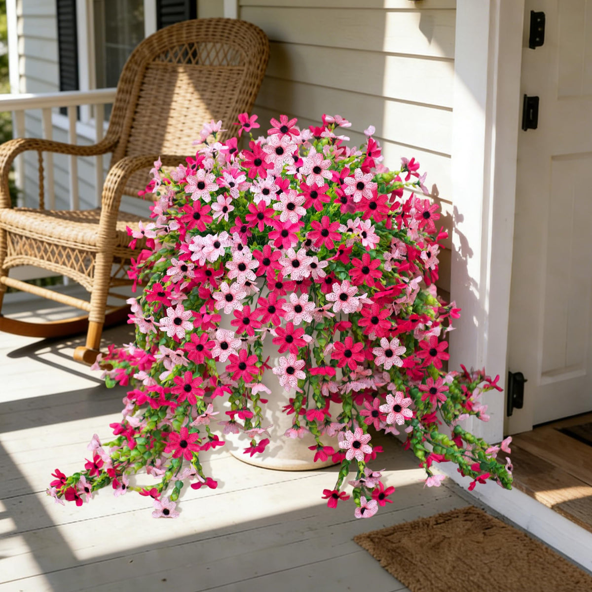 INXUGAO outdoor plants brighten porch or patio decor