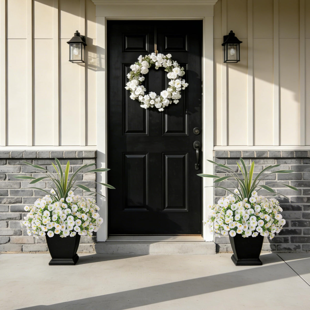 INXUGAO UV-resistant outdoor flowers maintain vibrant color under harsh sunlight