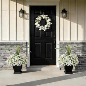 INXUGAO UV-resistant outdoor flowers maintain vibrant color under harsh sunlight