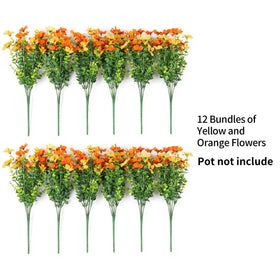INXUGAO patio-daisy bundle enhances outdoor seating with color.