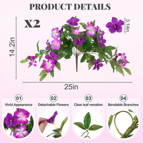 INXUGAO silk hibiscus blooms brighten porches with maintenance-free beauty.